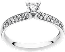 Georg Jensen Magic Ring - White Gold/Diamonds