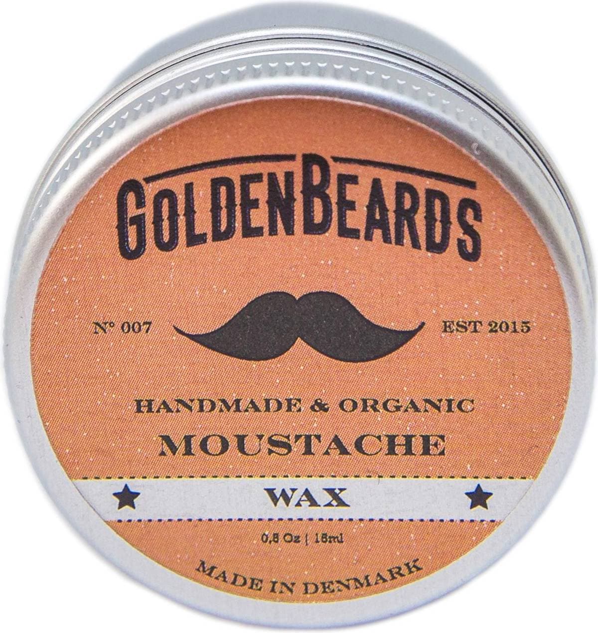 Golden Beards Mustache Wax 15ml