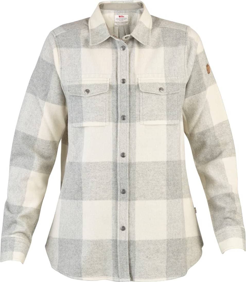 Fjällräven Canada Shirt W - Fog/Chalk White