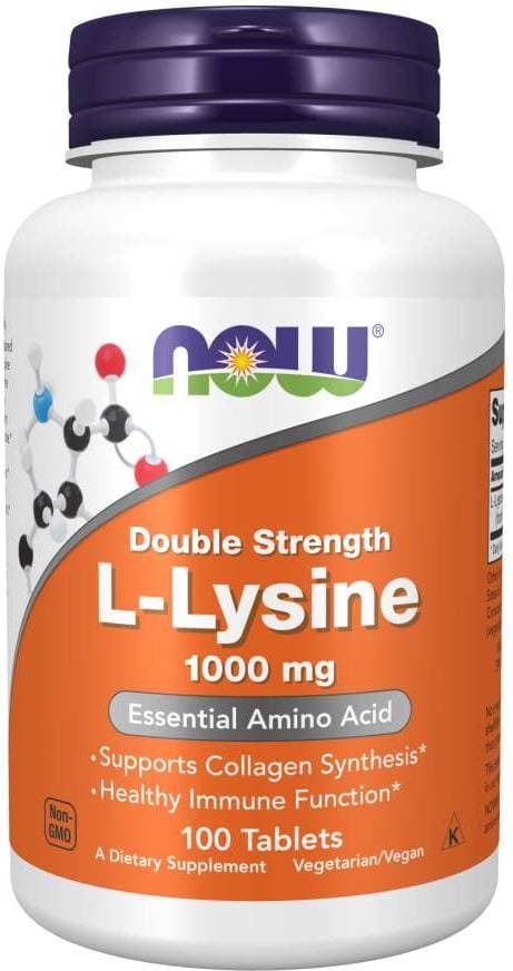 Now Foods L-Lysine 1000mg 100 st