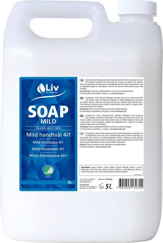Liv Handtvål Mild 4in1 5000ml