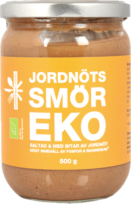 Superfruit Organic Jordnötssmör 500g