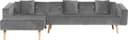 Beliani Vadso Left-Hand Soffa 303cm 4-sits