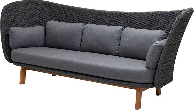 Cane-Line Peacock Wing 3-seat Soffa