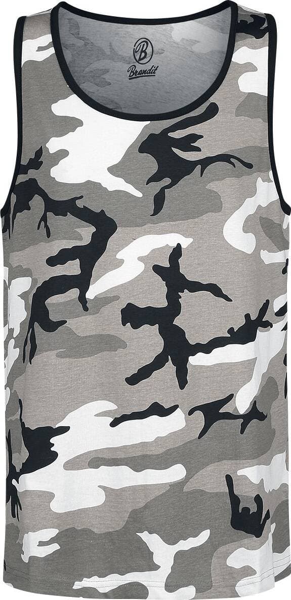 Brandit Tank Top - Urban Camo