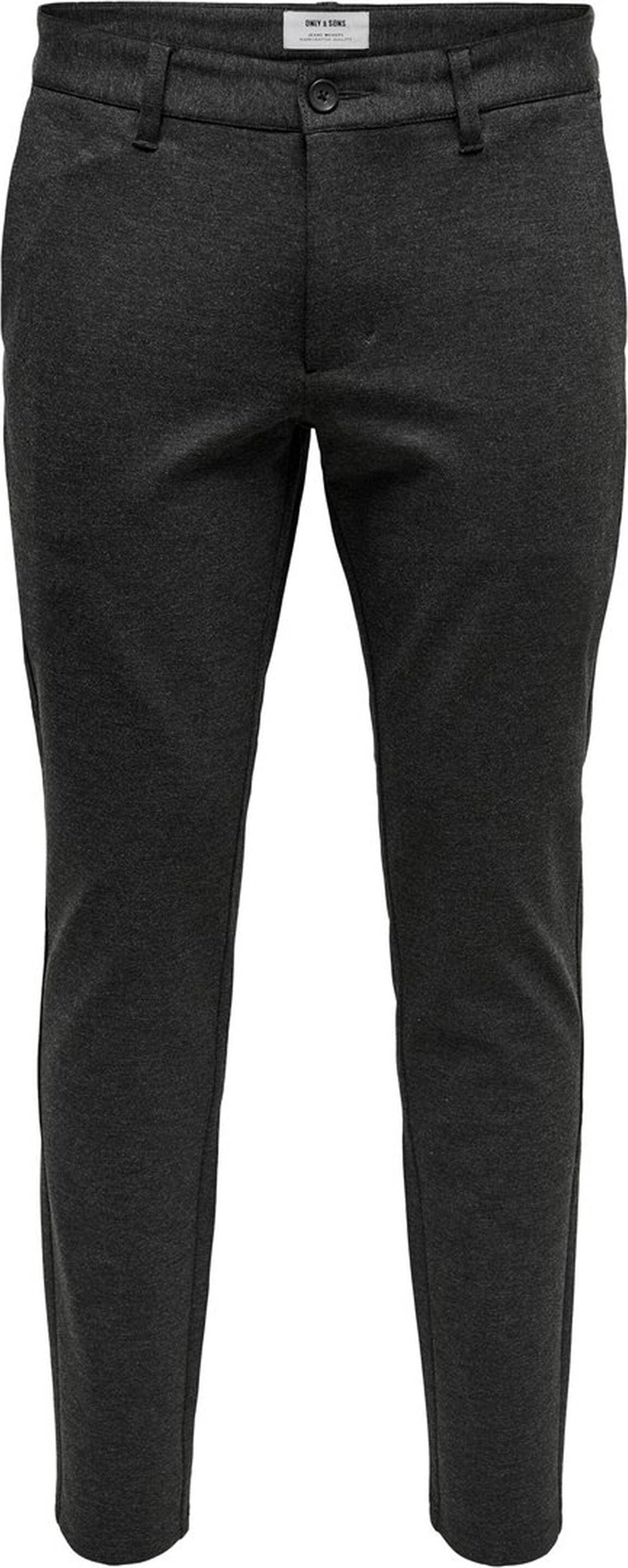 Only & Sons Mark Chinos - Gray/Dark Gray Melange
