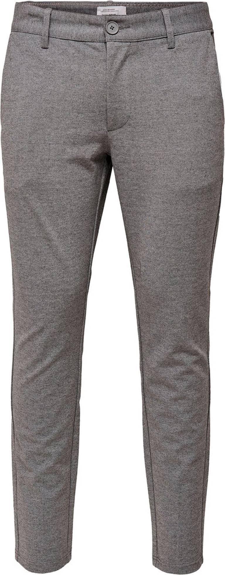 Only & Sons Mark Chinos - Gray/Medium Gray Melange