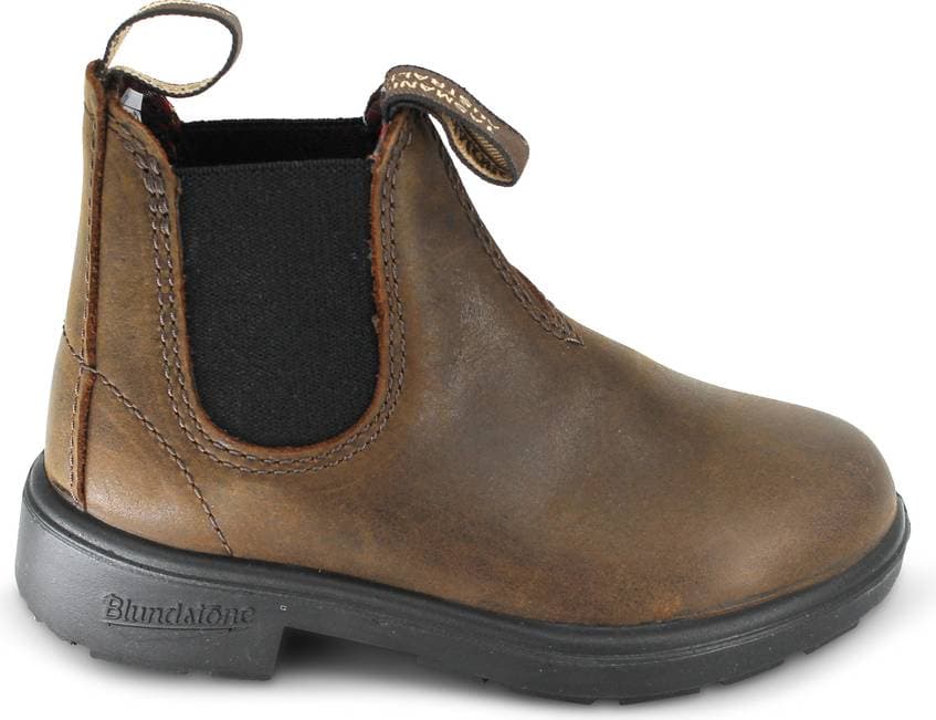 Blundstone Kid's Chelsea Boots - Antique Brown