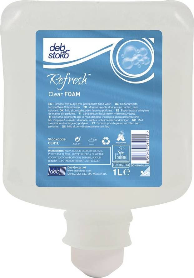 Deb-Stoko Refresh Clear Foam 1000ml