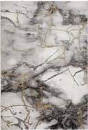 Arkiio Ciril Guld, Grå 160x230cm