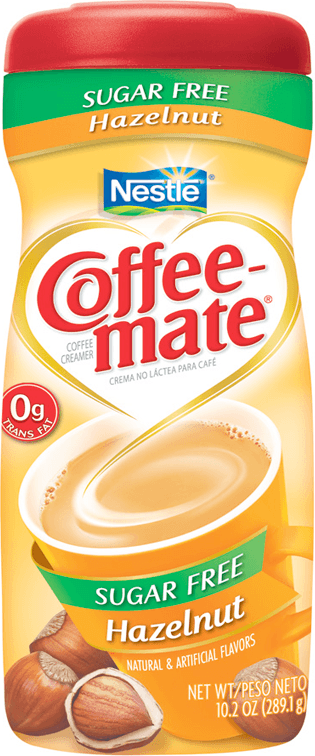 Coffee Mate Hazelnut Sugar Free 289.1g