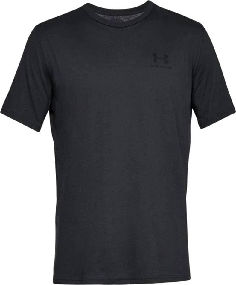 Under Armour Left Chest Logo Short Sleeve Men's - Black