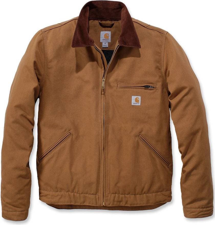 Carhartt Blanket-Lined Detroit Jacket - Brown
