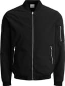Jack & Jones Bomber Jacket - Black