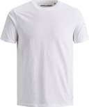 Jack & Jones Organic Cotton T-shirt - White/White