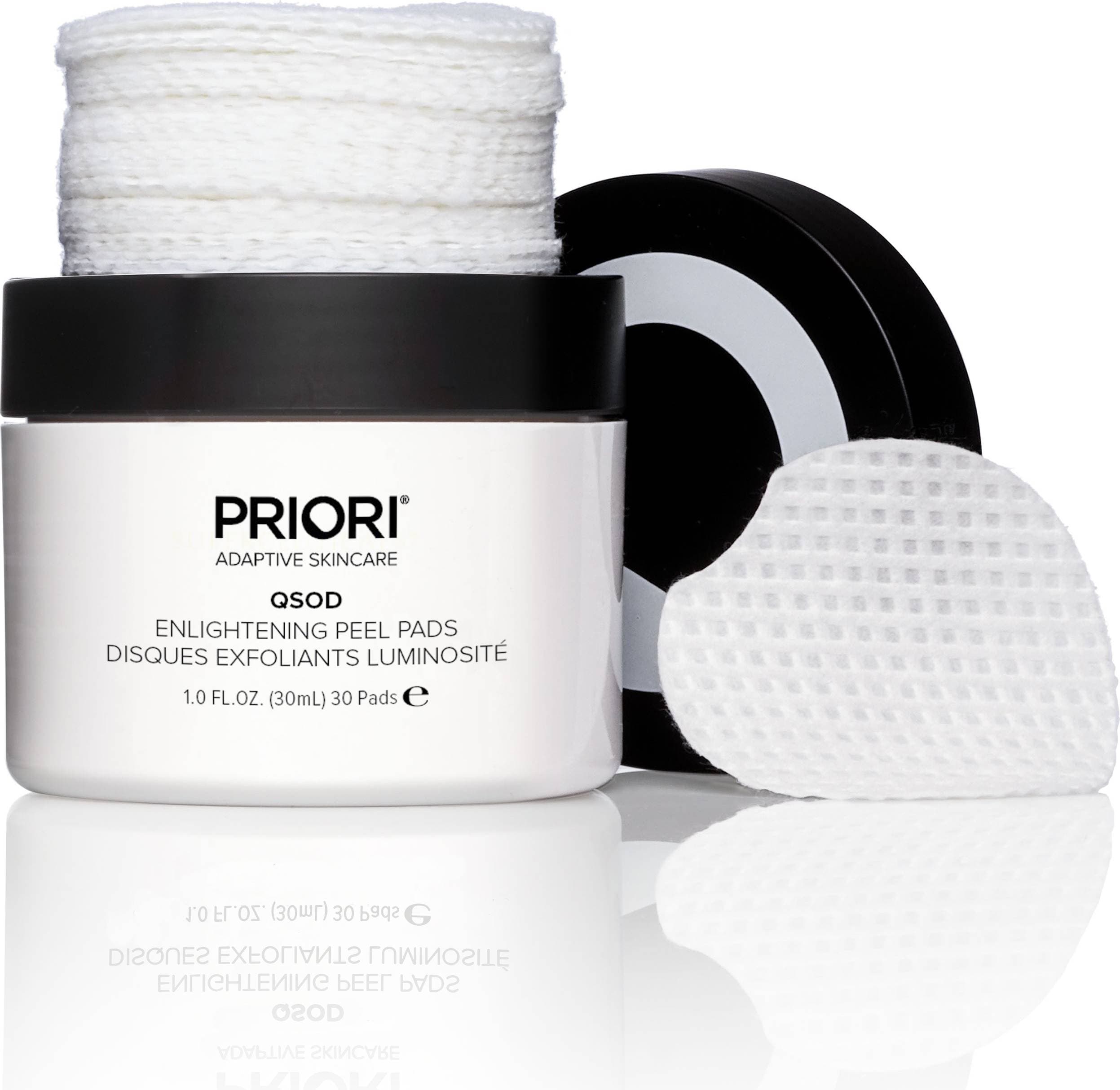 PRIORI Q+SOD Enlightening Peel Pads 30-pack