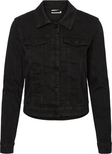 Noisy May Debra Denim Jacket - Black