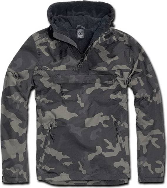 Brandit Windbreaker Anorak - Dark Camo