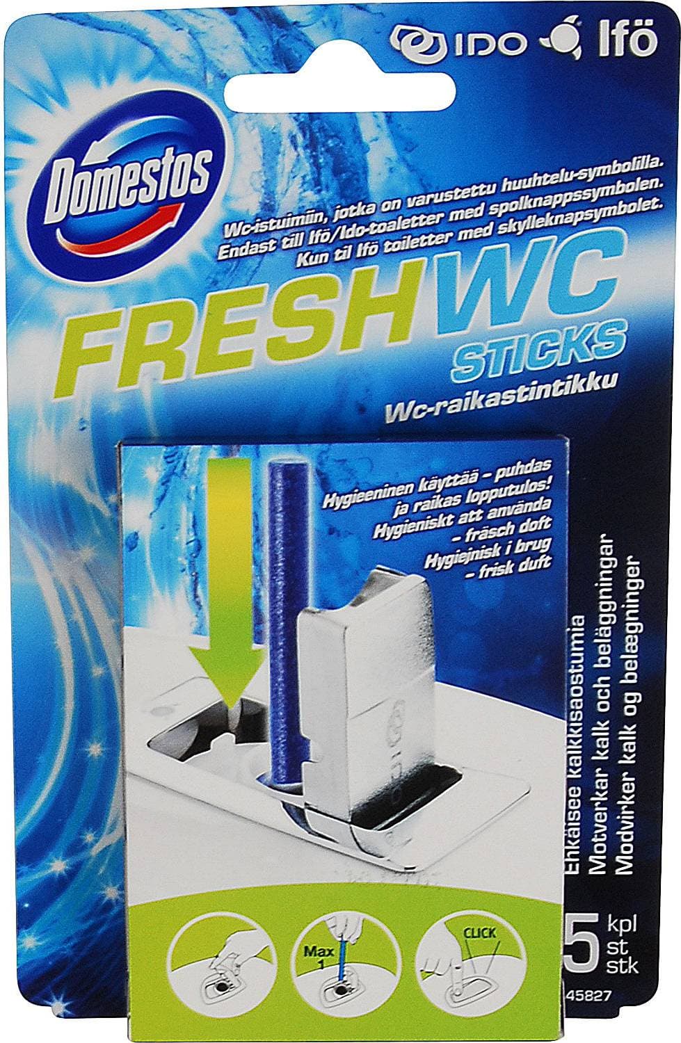 Domestos Fresh WC sticks 14-pack