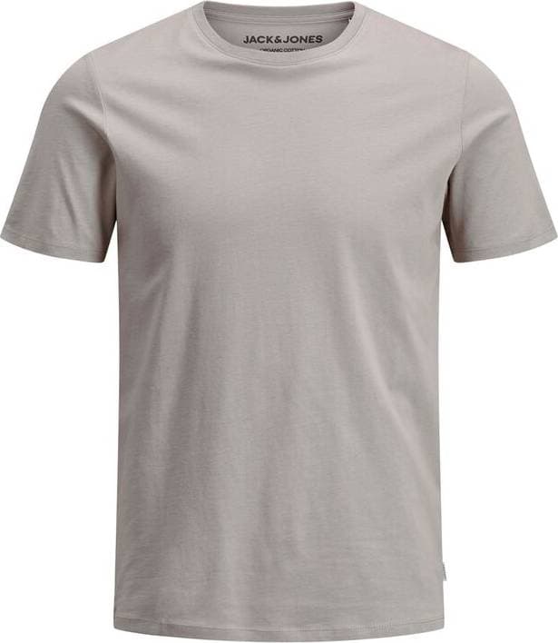 Jack & Jones Organic Cotton T-shirt - Grey/Crockery