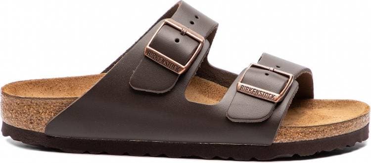 Birkenstock Arizona Natural Leather - Dark Brown