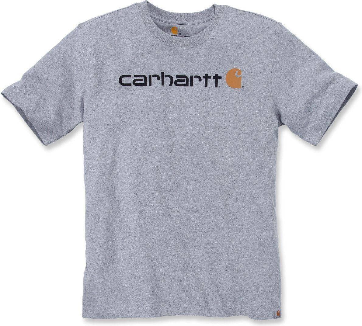 Carhartt Core Logo Workwear T-shirt - Heather Grey