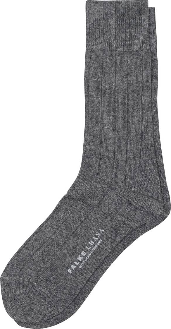 Falke Lhasa Rib Men Socks - Light Greymel