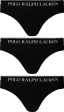 Polo Ralph Lauren Low Rise Brief 3-pack - Black