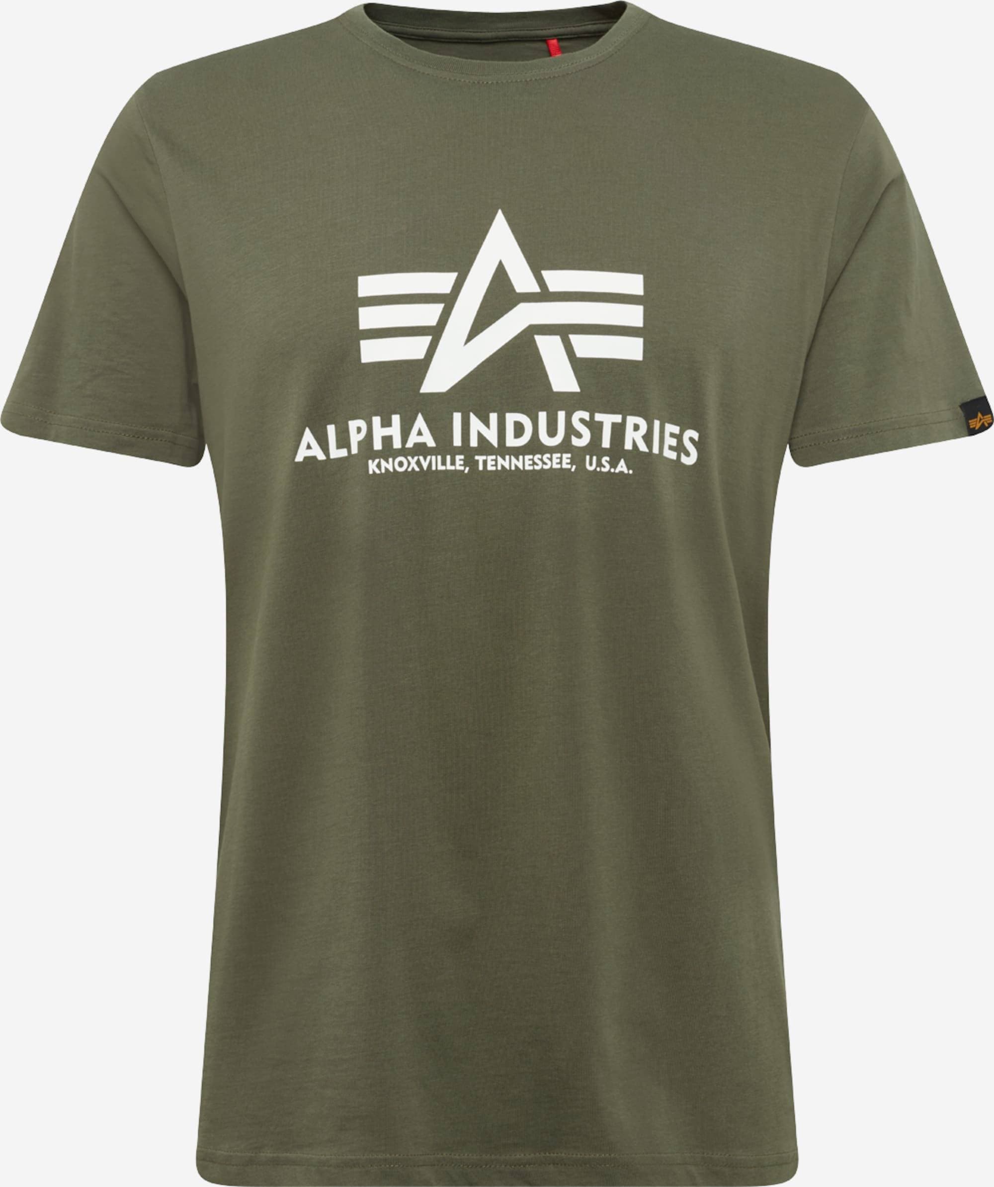 Alpha Industries Basic T-shirt - Dark Olive