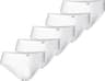 JBS Mini Slip Briefs 5-pack - White