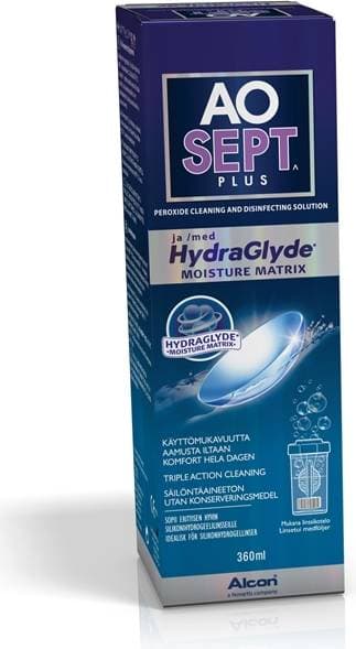 Alcon Ao Sept Plus HydraGlyde 360ml