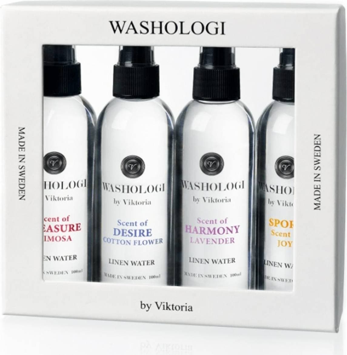 Washologi Giftbox Sport, Harmony, Desire, Pleasure 100ml