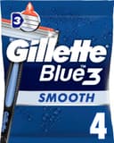 Gillette Blue 3 Smooth 4 -Pack