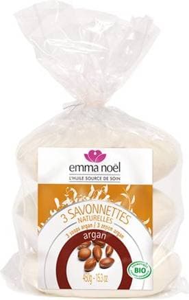 Emma Noël Argan Soap 3-pack