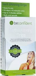 BeconfiDent Teeth Whitening Strips 10-pack