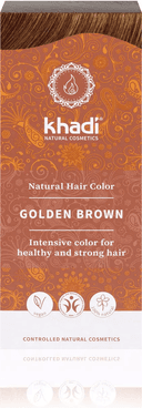 Khadi Natural Hair Color Golden Brown 100g