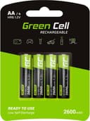 Green Cell NiMH AA 2600mAh Compatible 4-pack