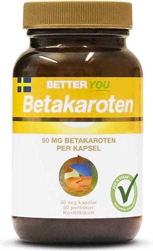 Better You Beta-carotene 50mg 50 st