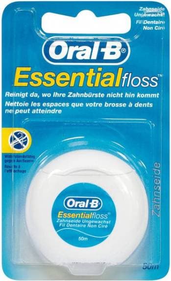 Oral-B Essential Floss Unwaxed 50m