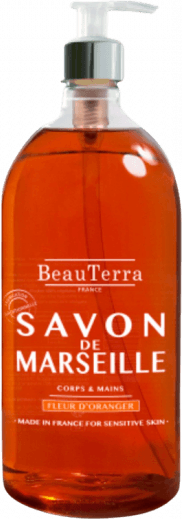 BeauTerra Marselle Liquid Soap Orange Blossom 300ml