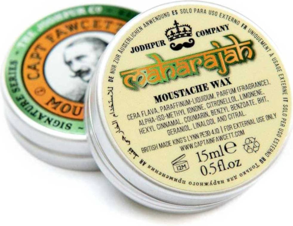 Captain Fawcett Maharajah Moustache Wax 15ml