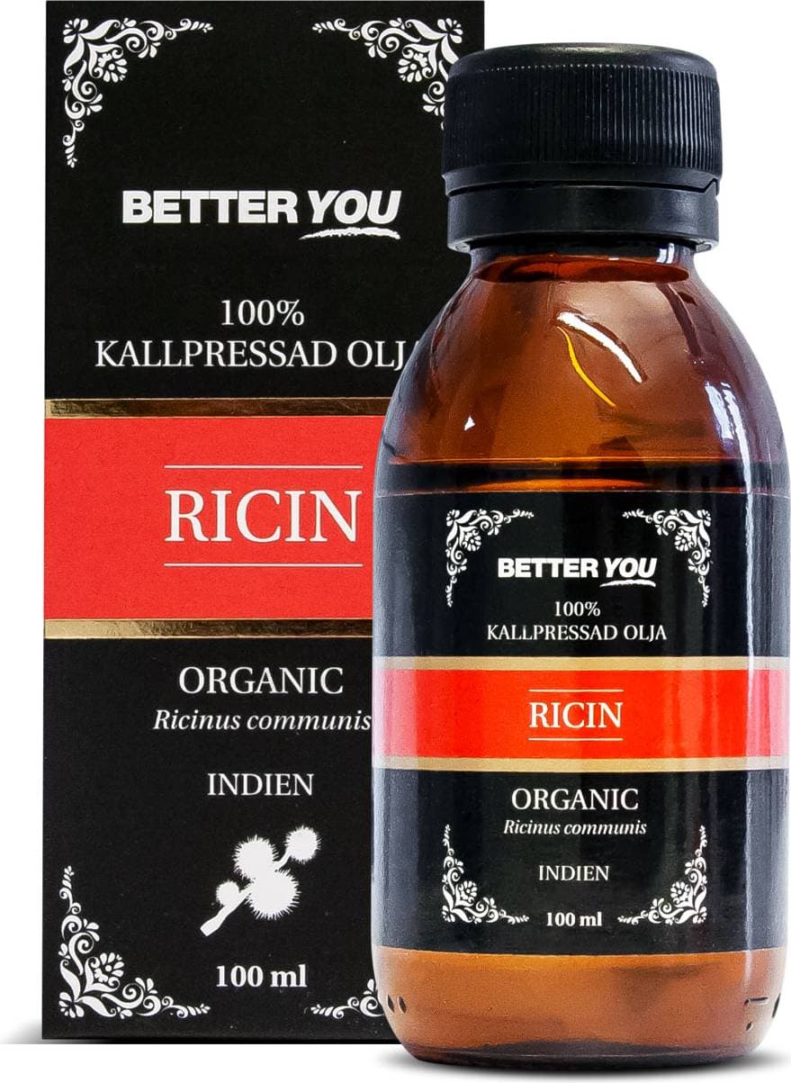 Better You EKO Kallpressad Ricinolja 100ml