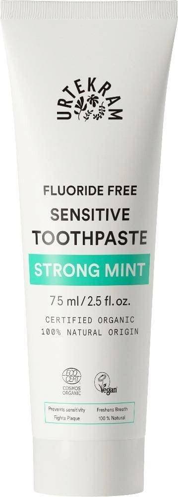 Urtekram Bio9 Sensitive Toothpaste Strong Mint 75ml