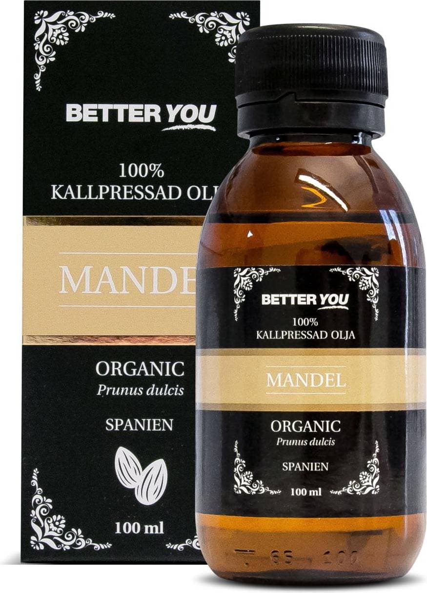Better You EKO Kallpressad Mandelolja 100ml