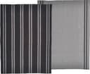 Södahl Soft 2-pack Kökshandduk Svart (70x50cm)