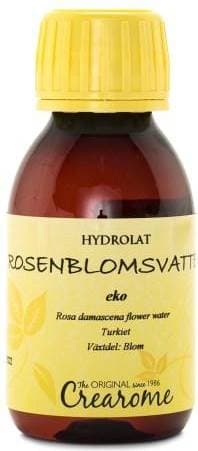 Crearome Rosenblomsvatten Hydrolat Eko 100ml