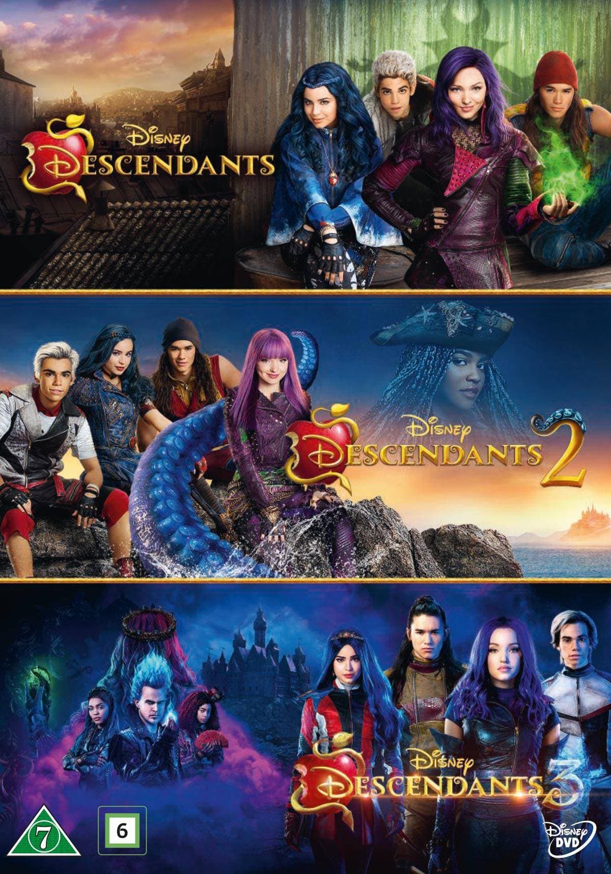 Descendants 1-3