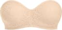 Wacoal Halo Lace Strapless Bra - Nude