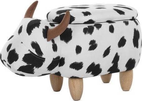 Beliani Cow Sittpuff 35cm