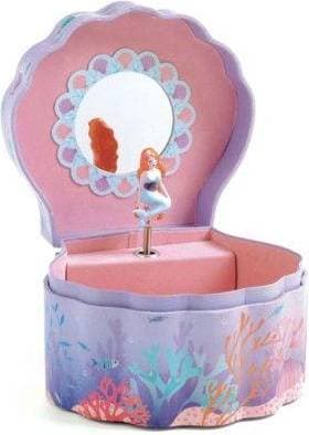 Djeco Jewelry Box with Music Box Mermaid